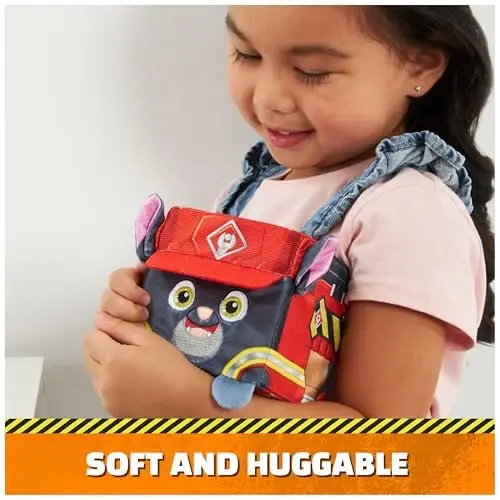 Rubble & Crew Stuffed Animals, Charger, 4-Inch Cube-Shaped Plush Toy for Kids Ages 3 and Up - 3