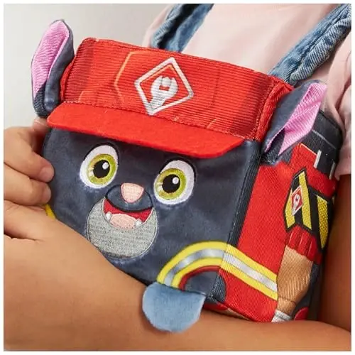 Rubble & Crew Stuffed Animals, Charger, 4-Inch Cube-Shaped Plush Toy for Kids Ages 3 and Up - 6