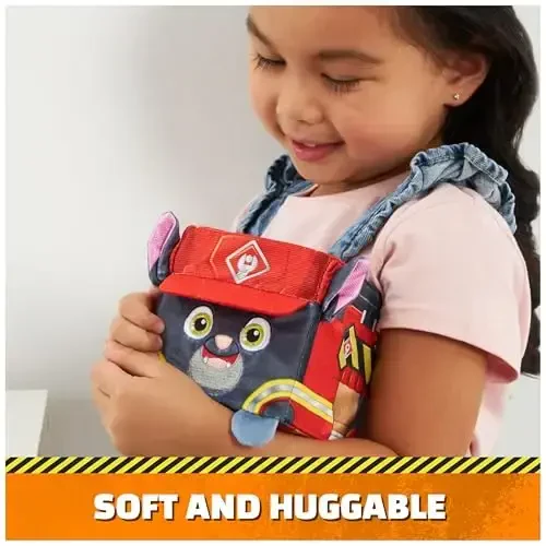 Rubble & Crew Stuffed Animals, Charger, 4-Inch Cube-Shaped Plush Toy for Kids Ages 3 and Up - 3