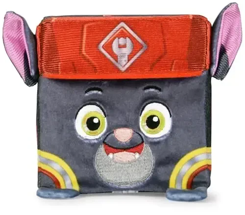 Rubble & Crew Stuffed Animals, Charger, 4-Inch Cube-Shaped Plush Toy for Kids Ages 3 and Up - 7