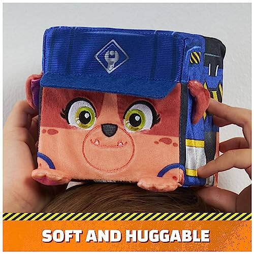 Rubble & Crew Stuffed Animals, Mix, 4-Inch Cube-Shaped Plush Toy for Kids Ages 3 and Up - 3