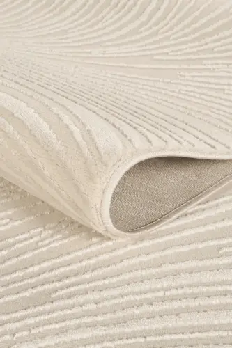 RUBY Series 4m2 6m2 Runner Rug Living Room Sitting Room Kids Room Hallway Carpet Models-CREAM GRAY - 5