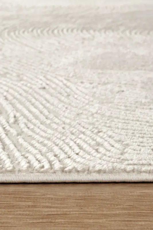 RUBY Serisi 4m2 6m2 Yolluk Salon Oturma Odası Çocuk Odası Koridor Halısı Modelleri-Açık Bej - 3