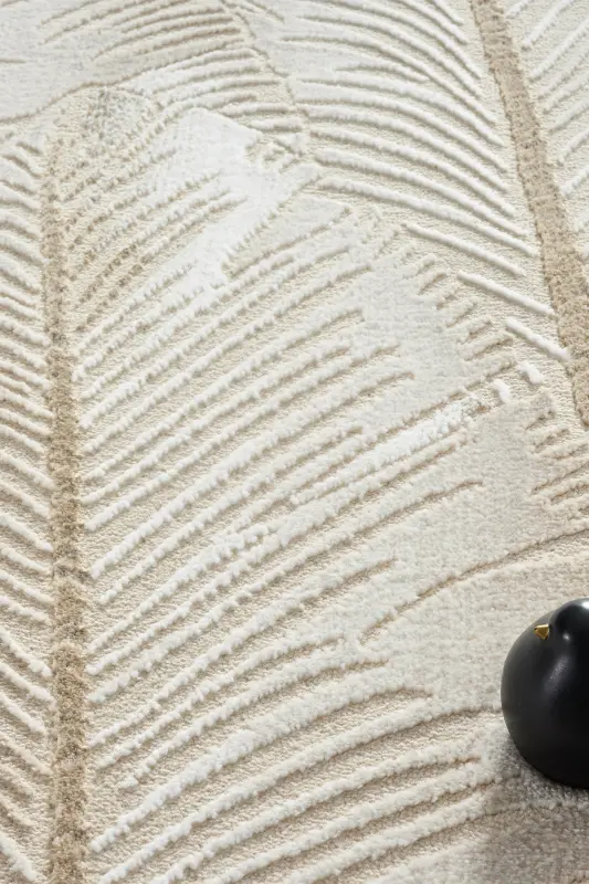 RUBY Serisi 4m2 6m2 Yolluk Salon Oturma Odası Çocuk Odası Koridor Halısı Modelleri-Açık Kahverengi - 4