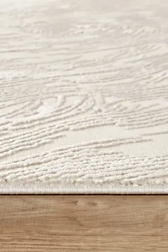 RUBY Serisi 4m2 6m2 Yolluk Salon Oturma Odası Çocuk Odası Koridor Halısı Modelleri-Ekru - 5