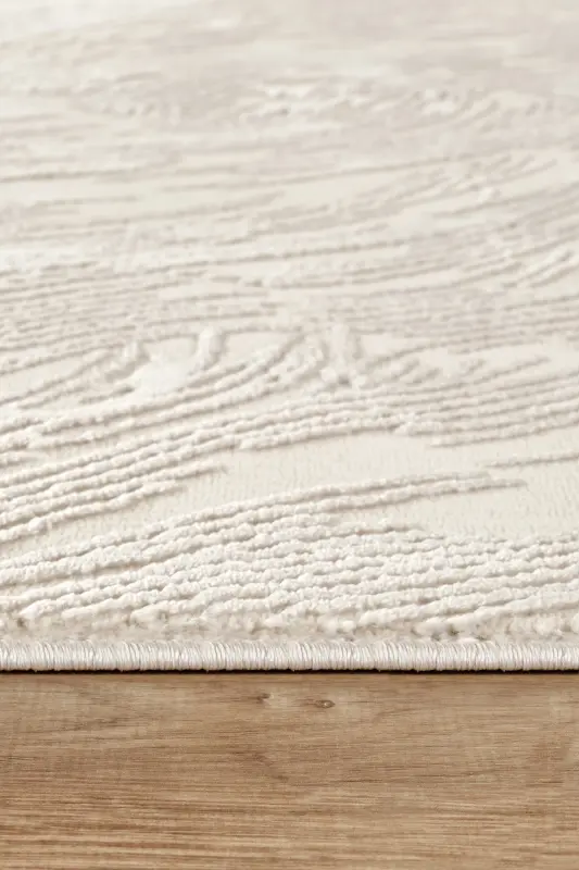 RUBY Serisi 4m2 6m2 Yolluk Salon Oturma Odası Çocuk Odası Koridor Halısı Modelleri-Ekru - 5