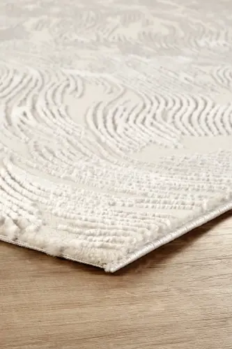 RUBY Serisi 4m2 6m2 Yolluk Salon Oturma Odası Çocuk Odası Koridor Halısı Modelleri-Ekru - 6