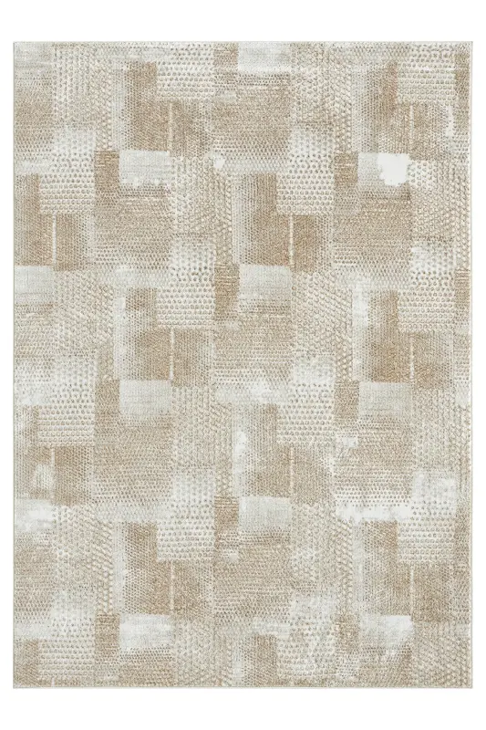 RUBY Serisi 4m2 6m2 Yolluk Salon Oturma Odası Çocuk Odası Koridor Halısı Modelleri-Kahverengi - 5