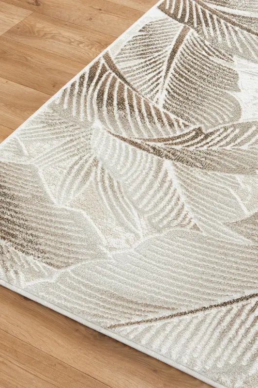 RUBY Serisi 4m2 6m2 Yolluk Salon Oturma Odası Çocuk Odası Koridor Halısı Modelleri-Sarı - 3