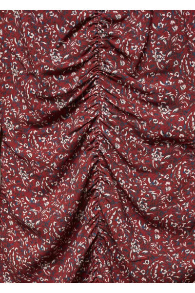 Ruched floral dress - 5
