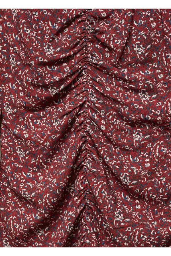 Ruched floral dress - 5