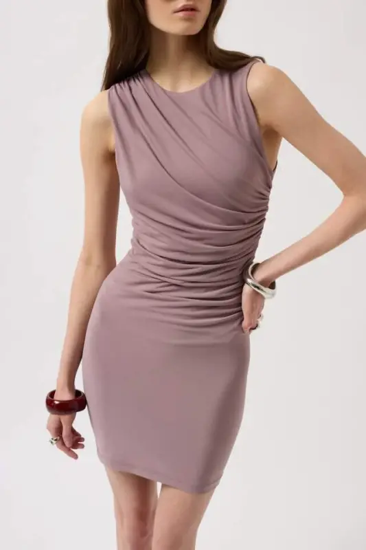 Ruched Mini Dress - 1