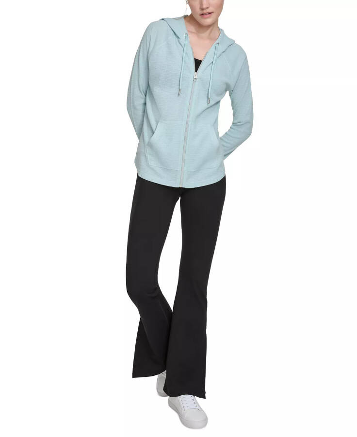 Ruched-Sleeve Zip Hoodie, XS-3X Sea Level - 6