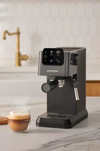 Ручная эспрессо-машина Delisia Coffee KSM 4330 с капучинатором - GRUNDIG (1)