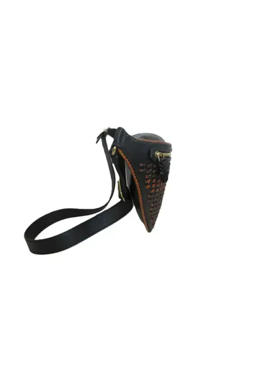 Ручная кожаная поясная сумка (Selp) - 2