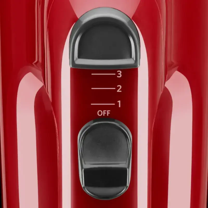 Ручной миксер KitchenAid с 3 скоростями, Императорский красный, KModazone312 - 4