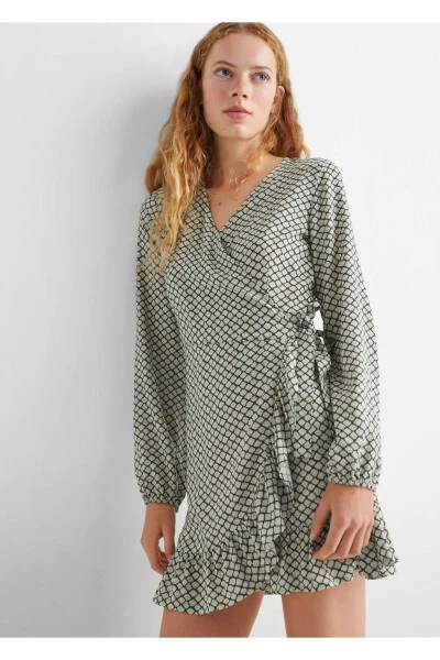 Ruffle dress - MANGO TEEN