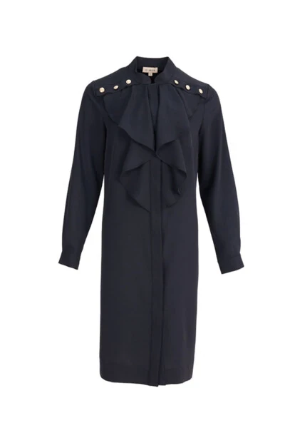 Frilled Button Detailed Tunic - 1