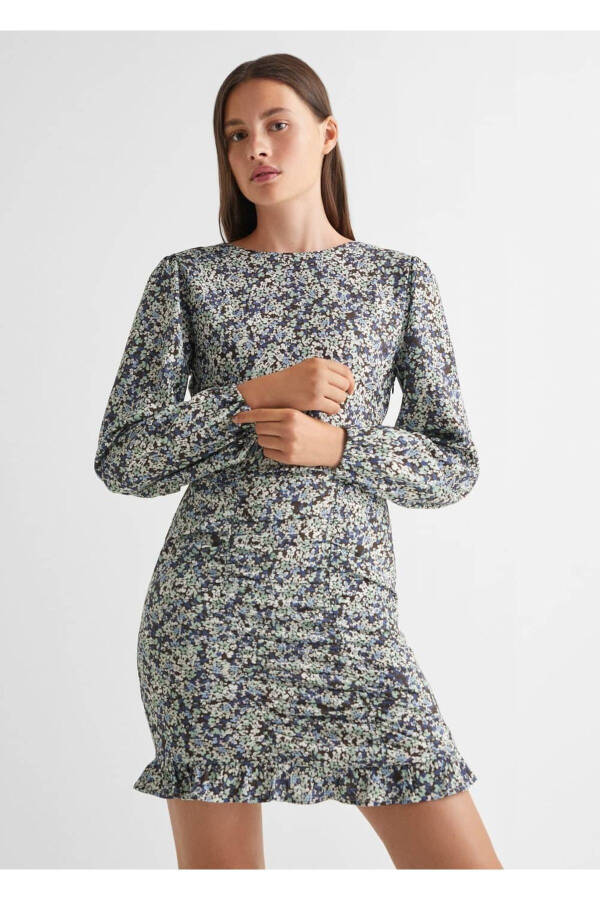Ruffled Dress - 1