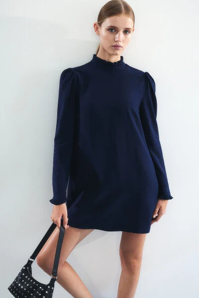 Ruffled jersey dress - H&M