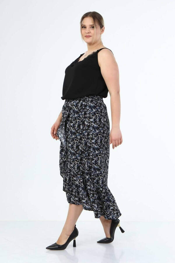 Ruffled Long Skirt - 2