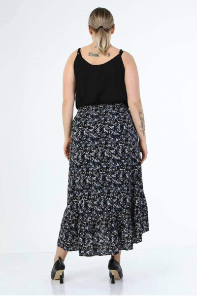 Ruffled Long Skirt - 6