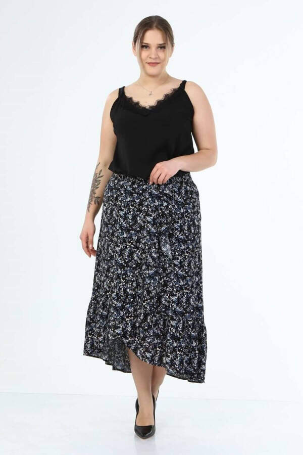 Ruffled Long Skirt - 7