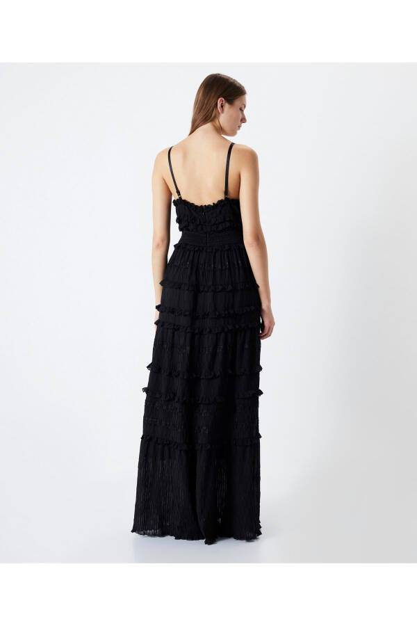 Ruffled maxi ko'ylak - 29