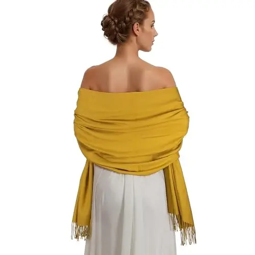 RUI VTRON PasModazoneina Shawl Wraps for Women Large Winter Scarf Soft Shawls and Wraps for Evening Dresses Shawl for Wedding - RUI