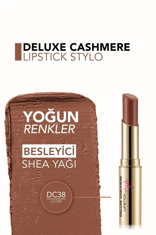 Ruj - Deluxe CasModazoneere Lipstick Stylo 8690604564385-DC38 LIKE COOKIE - 4