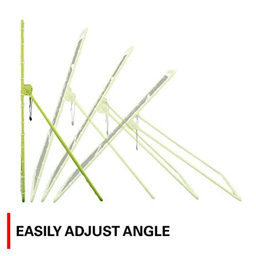 Rukket Tennis Practice Rebounder Net, 4x6 Rebound Wall for Tennis & Racquet Sports Ball, Portable Backboard for Indoor & Outdoor Training - 4