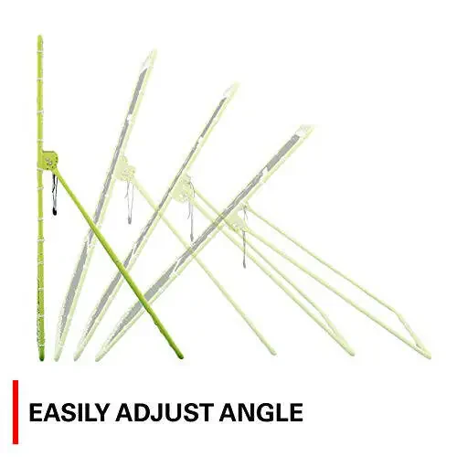 Rukket Tennis Practice Rebounder Net, 4x6 Rebound Wall for Tennis & Racquet Sports Ball, Portable Backboard for Indoor & Outdoor Training - 4