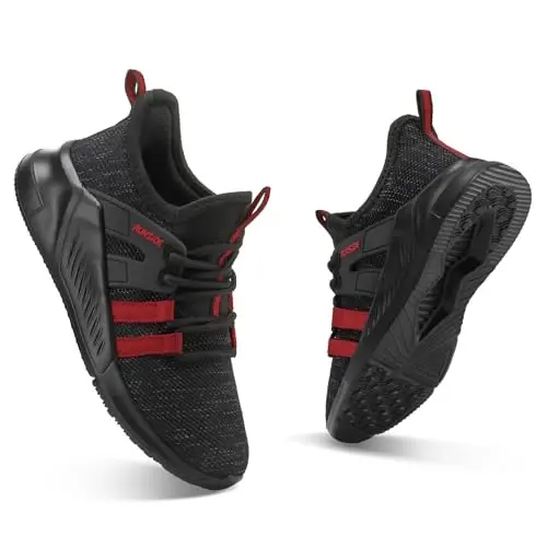 RUNSIDE Boys Girls Tennis Shoes Kids Lightweight Breathable Sneakers Lace-up Running Athletic Shoes for Toddler/Little Kid/Big Kid - 2