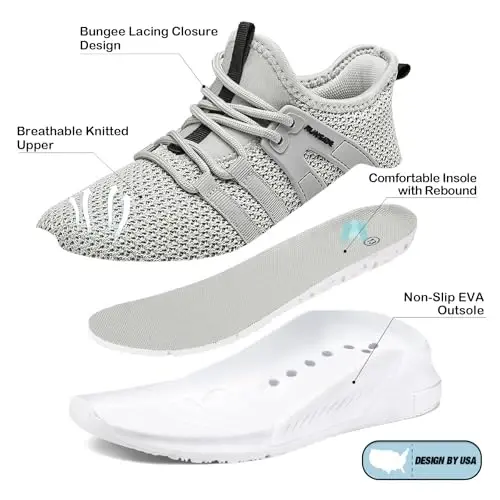 RUNSIDE Girls Tennis Shoes Lace-up Running Sneaker for Kids | Lightweight Breathable Running Athletic Toddler/Little Kid/Big Kid - 5