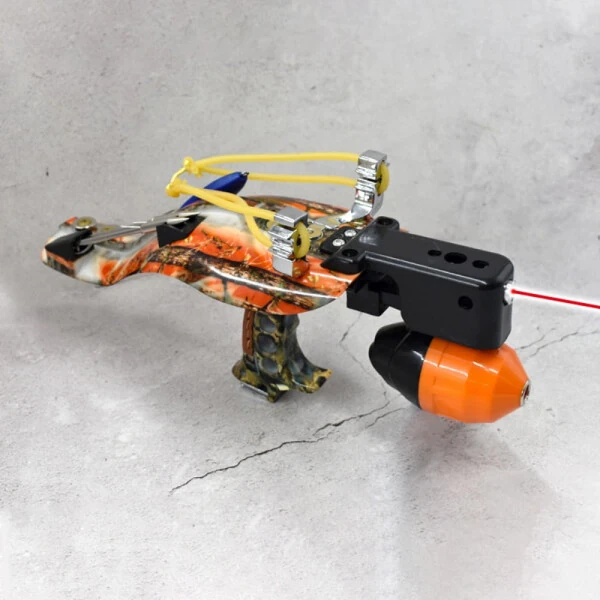 Runzkzy All-in-one Fish Shooting Slingshot Fishing Reel Sighting Multifunctional Outdoor Fish Slingshot Package - 8