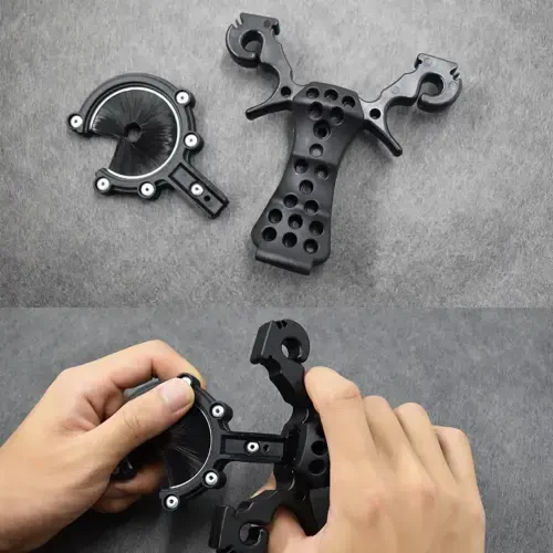 Runzkzy Fish Shooting Slingshot Outdoor Fishing with Laser Arrow Feather Hunting Catapult Suit-PACKAGEB - 7