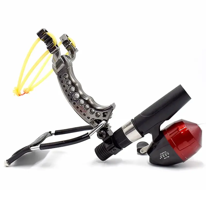 Runzkzy Multifunctional Shooting Fish Slingshot Powerful Catapult Hunting Bow Fishing Sling Shot Arrow Kit - 2