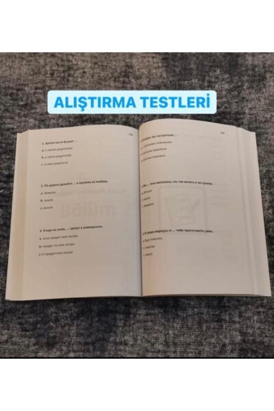 Rus tilining barcha grammatik mavzulari, kundalik muloqotlar, lug'at, hikoyalar, turkcha talaffuz A1 - C2 - 13