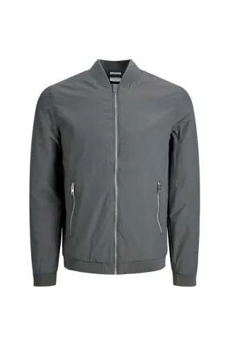 Rush Bomber Erkek Gri Ceket (12165203-ASP)-ASFALT - 3