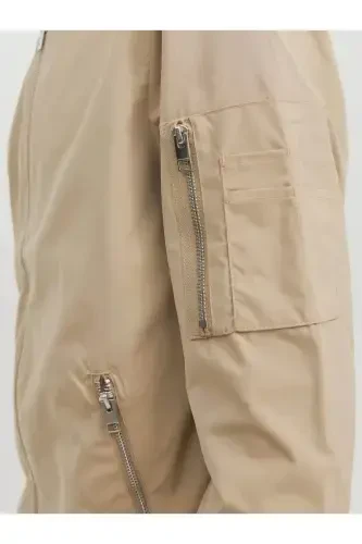 Rush Bomber Noos Erkak Bej Mont 12165203-06-Bej - 4