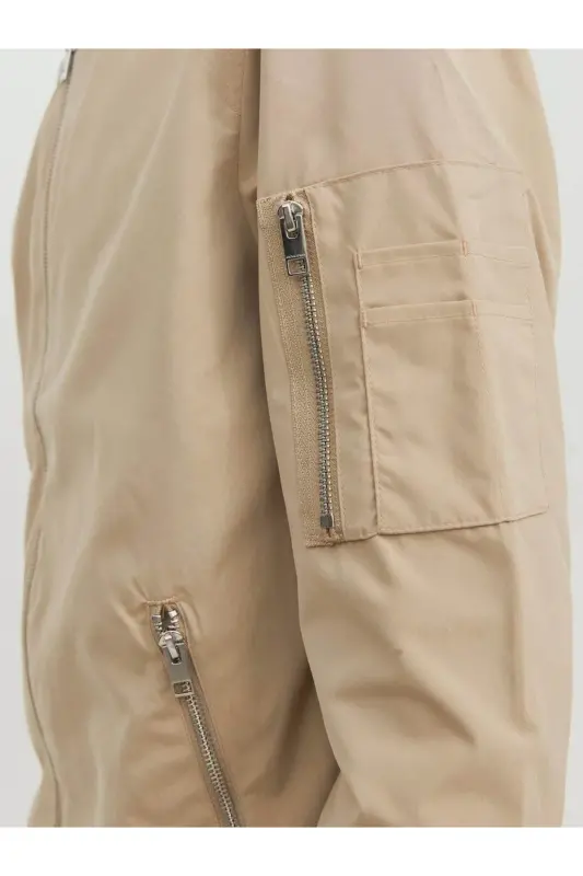 Jjerush Bomber Noos Erkek Ceket 12165203 - Bej - 4