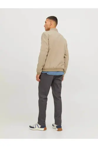 Jjerush Bomber Noos Erkek Ceket 12165203 - Bej - 5