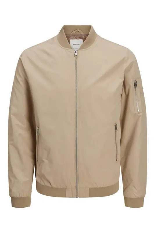 Jjerush Bomber Noos Erkek Ceket 12165203 - Bej - 6