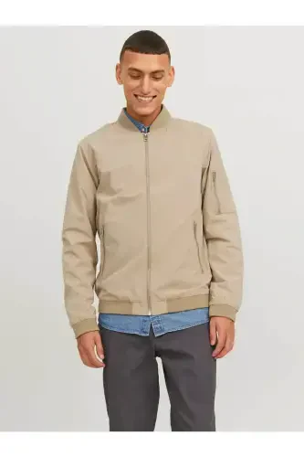 Rush Bomber Noos Men's Beige Jacket 12165203-06-Beige - 1