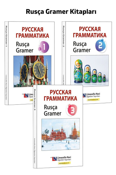 Русский учебный набор - Русский учебник - ТОРФЛ, Подготовка к экзамену YDS - Книги для легкого изучения русского языка - 4