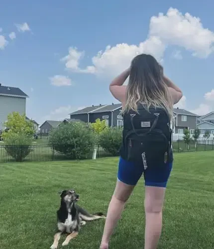 RUVALINO Diaper Bag Backpack, koʻp funksiyali sayohat uchun ryukzak, tugʻuruq uchun bolalar uchun taglik almashtirish sumkalari, taglik almashtirish sumkalari, suv oʻtkazmaydigan va zamonaviy, toʻq koʻk - 5