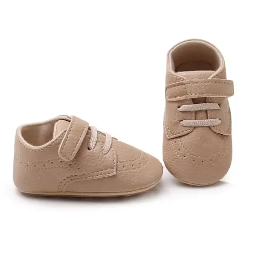 RVROVIC Baby Boys Girls Anti-Slip Sneakers Soft Ankle Boots Toddler First Walkers Newborn Crib Shoes - 5