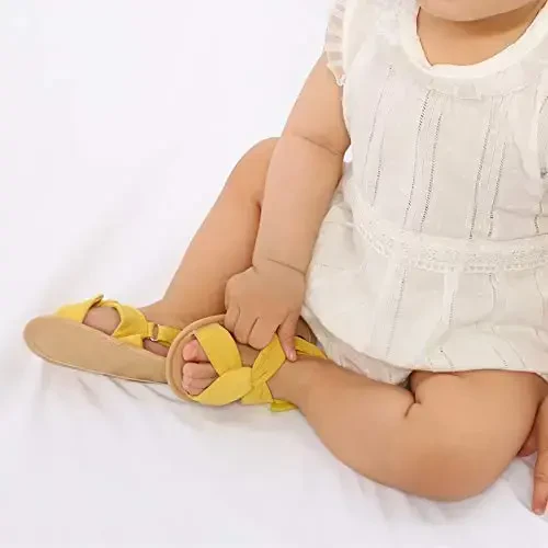 RVROVIC Baby Boys Girls Sandals Premium Infant Summer Outdoor Shoes PU Lightweight Soft Anti-Slip Sole Toddler Prewalker - RVROVIC (1)