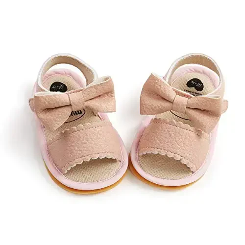 RVROVIC Baby Boys Girls Sandals Premium Infant Summer Outdoor Shoes PU Lightweight Soft Anti-Slip Sole Toddler Prewalker - 3