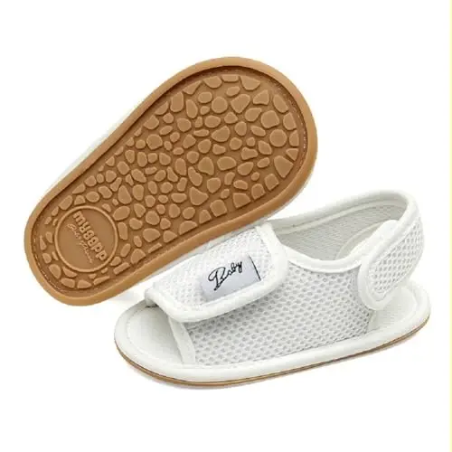 RVROVIC Baby Boys Girls Sandals Premium Infant Summer Outdoor Shoes PU Lightweight Soft Anti-Slip Sole Toddler Prewalker - 1